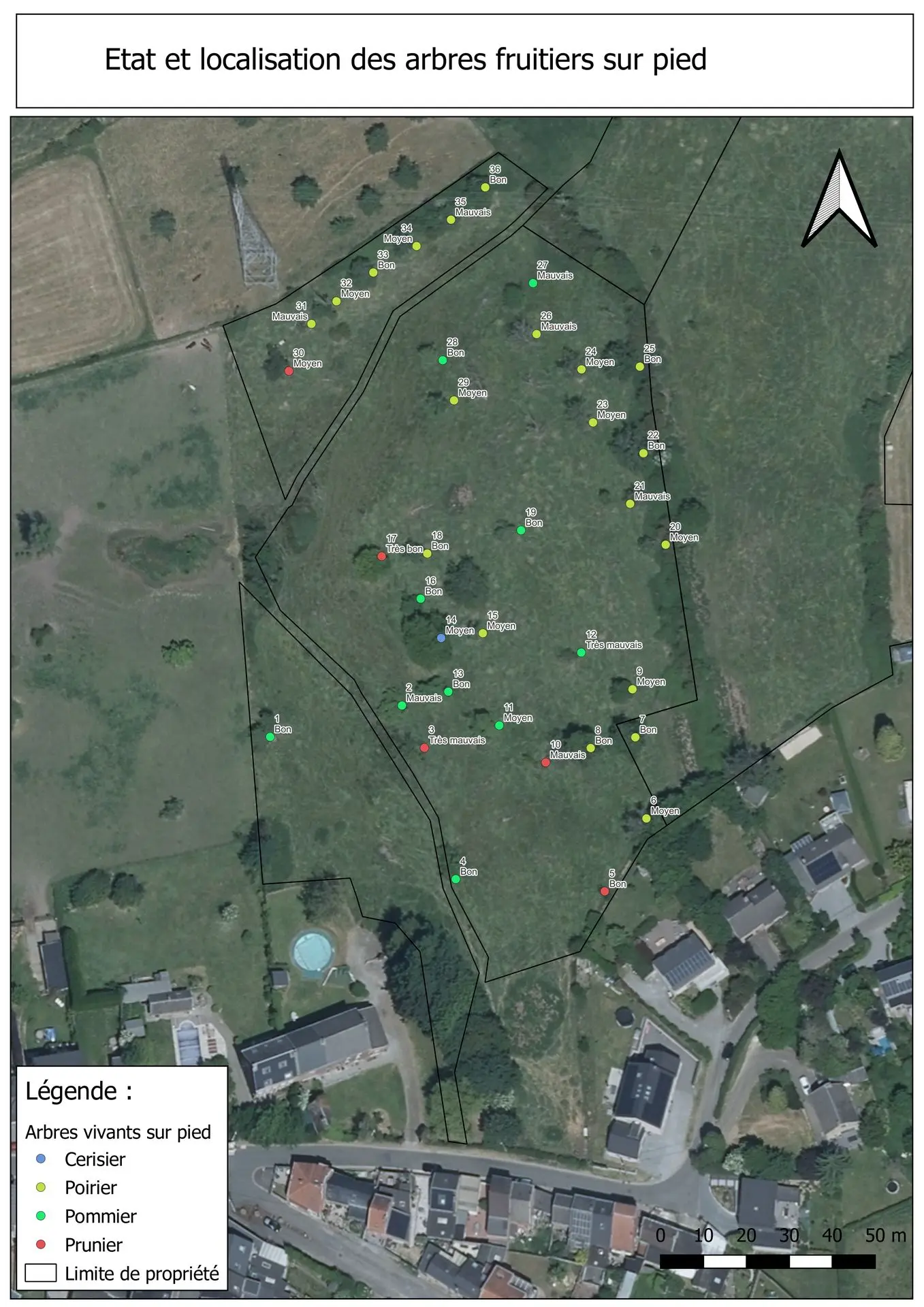 état sanitaire verger